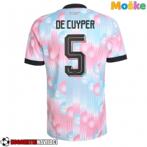 Moške Nogometnih dresov Belgija Maxim De Cuyper #5 Gostujoči SP 2026 Kratki rokavi